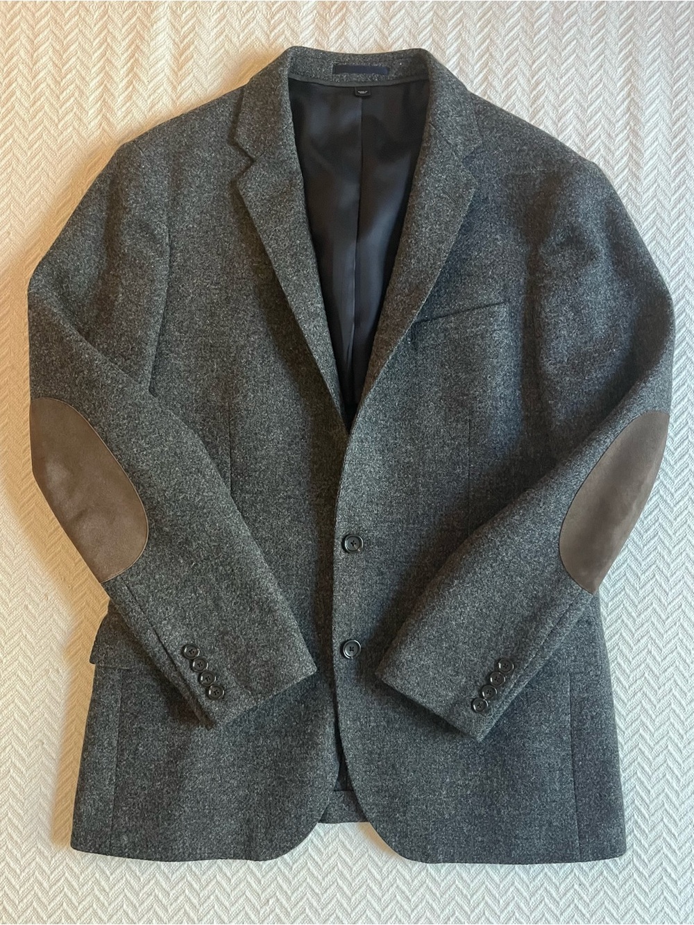 J Crew Ludlow Wool Elbow Patch Blazer